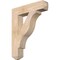 Ekena Millwork Funston Craftsman Smooth Bracket, Douglas Fir, 3 1/2"W x 18"D x 22"H BKT04X18X22FST04SDF - alternate 1